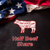 Half Beef Share with FREE 8 CuFt Freezer!